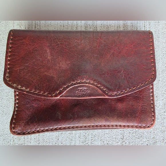 Vintage The Bridge Leather Belt Pouch – Italy – 1980s – Rare